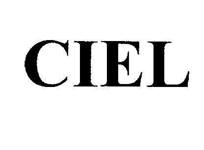 Nhãn hiệu CIEL  của DKT INTERNATIONAL, INC., số đơn 4-2007-25293