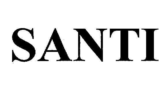 Trademark SANTI  of Công ty cổ phần Prime Group, application No 4-2007-26844