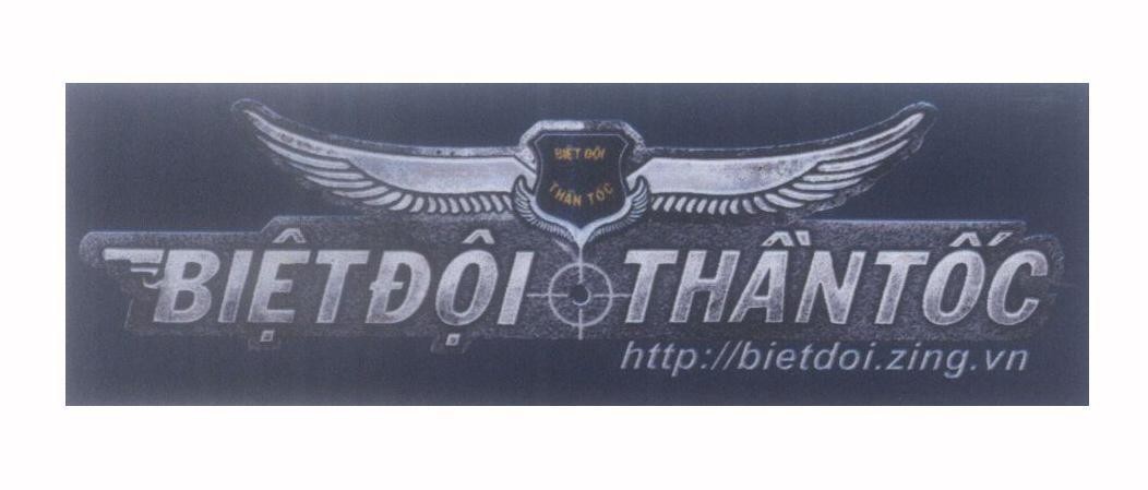Trademark Biệt Đội Thần Tốc http://bietdoi.zing.vn  of Công ty cổ phần tập đoàn VNG, application No 4-2008-00863