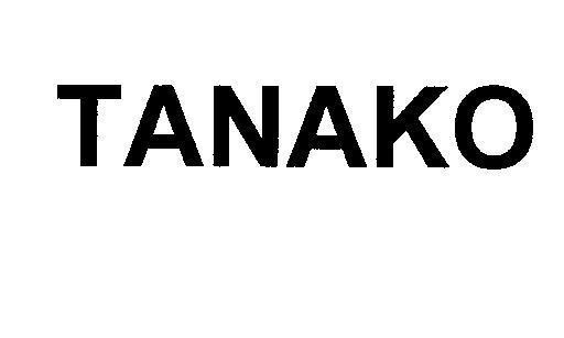 Nhãn hiệu TANAKO  của Công ty cổ phần TANAPHAR, số đơn 4-2008-00913