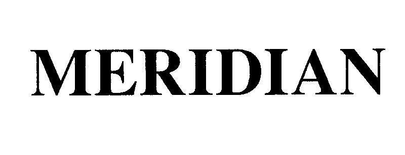 Trademark MERIDIAN  of SYNGENTA PARTICIPATIONS AG., application No 4-2008-02735