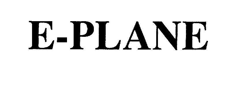 Nhãn hiệu E-PLANE  của Công ty TNHH sản xuất thương mại dịch vụ Hiệp Tân HI TA SA, số đơn 4-2008-03377