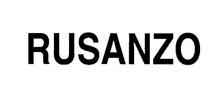 Nhãn hiệu RUSANZO  của SRS PHARMACEUTICALS PVT. LTD., số đơn 4-2008-05313