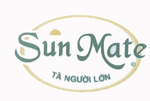 Trademark SunMate Tã Người Lớn  of Công ty TNHH TAISUN Việt Nam, application No 4-2008-05575