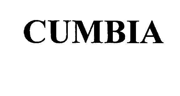Nhãn hiệu CUMBIA  của Công ty TNHH một thành viên thuốc lá An Giang, số đơn 4-2008-05970