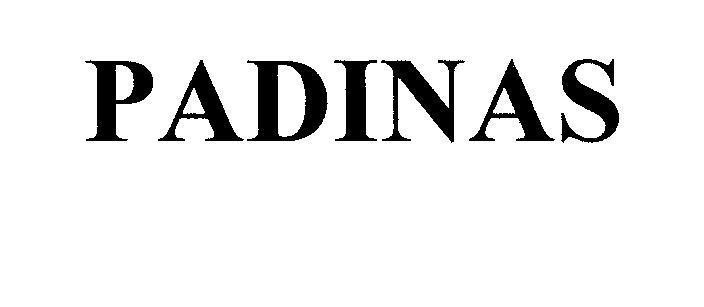 Nhãn hiệu PADINAS  của Công ty cổ phần dược phẩm Trường Thọ, số đơn 4-2008-06324