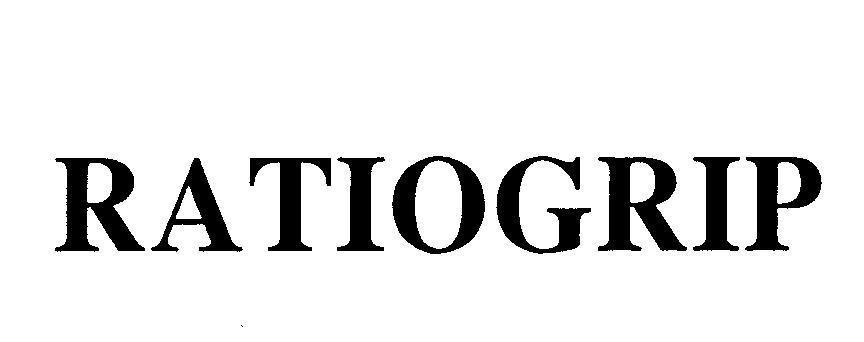 Công ty trách nhiệm hữu hạn thương mại và dược phẩm Bách Thảo的RATIOGRIP RATIOGRIP品牌, 申请号 4-2008-07471