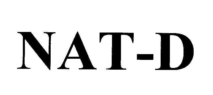 Mega Lifesciences Public Company Limited的NAT-D 品牌, 申请号 4-2008-07498