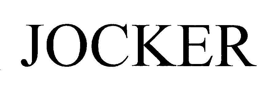 Nhãn hiệu JOCKER JOCKER của Công ty TNHH KRONENBOURG Việt Nam, số đơn 4-2008-07902