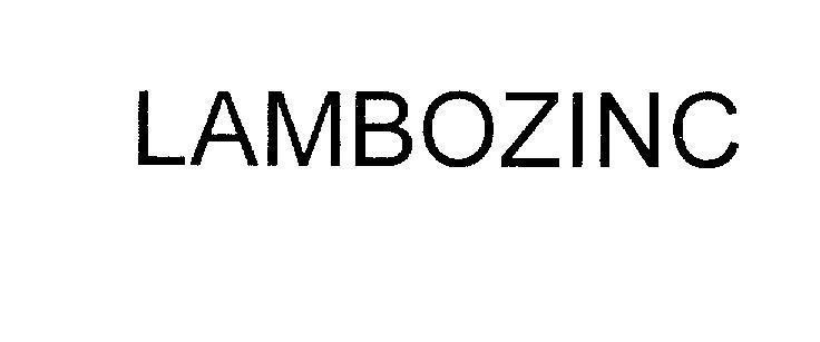 Nhãn hiệu LAMBOZINC  của Công ty cổ phần dược phẩm Duy Tân, số đơn 4-2008-09532