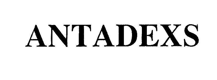 Công ty trách nhiệm hữu hạn thương mại và dược phẩm Bách Thảo的ANTADEXS 品牌, 申请号 4-2008-09748