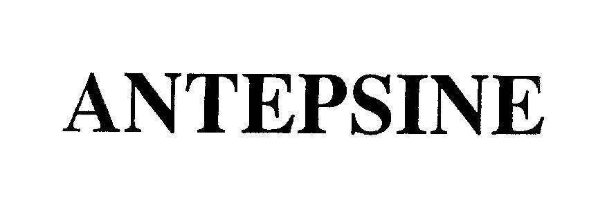 Công ty trách nhiệm hữu hạn thương mại và dược phẩm Bách Thảo的ANTEPSINE 品牌, 申请号 4-2008-09749