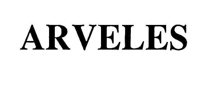 Công ty trách nhiệm hữu hạn thương mại và dược phẩm Bách Thảo的ARVELES ARVELES品牌, 申请号 4-2008-09885