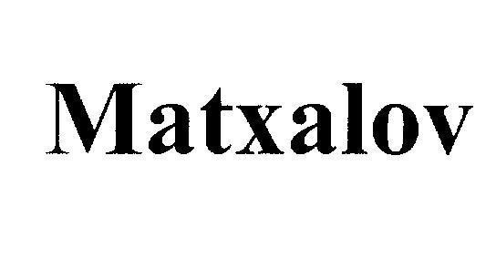 Nhãn hiệu Matxalov  của Công ty TNHH Vạn Xuân, số đơn 4-2008-11924