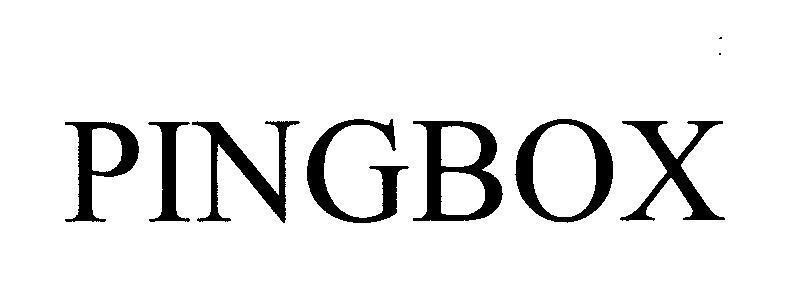 PINGBOX PING BOX PINGBOX Â