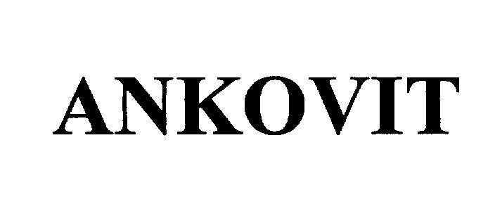 Nhãn hiệu ANKOVIT  của Công ty Cổ phần Dược phẩm Trường Thọ, số đơn 4-2008-13036