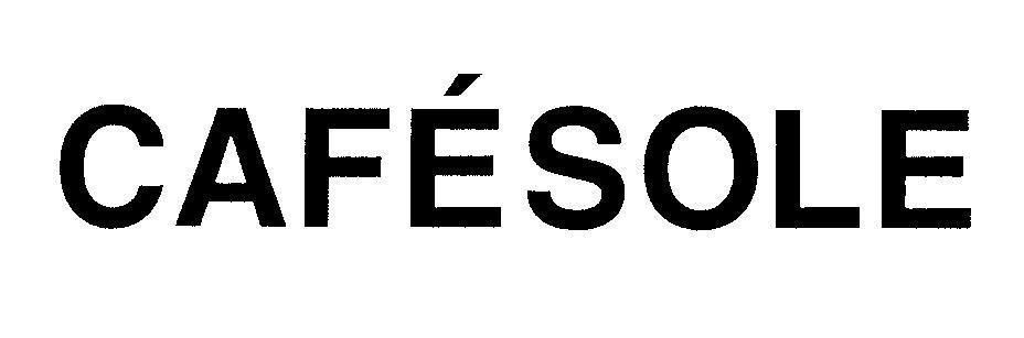 Trademark CAFESOLE  of Công ty cổ phần Vinacafé Biên Hoà, application No 4-2008-18135