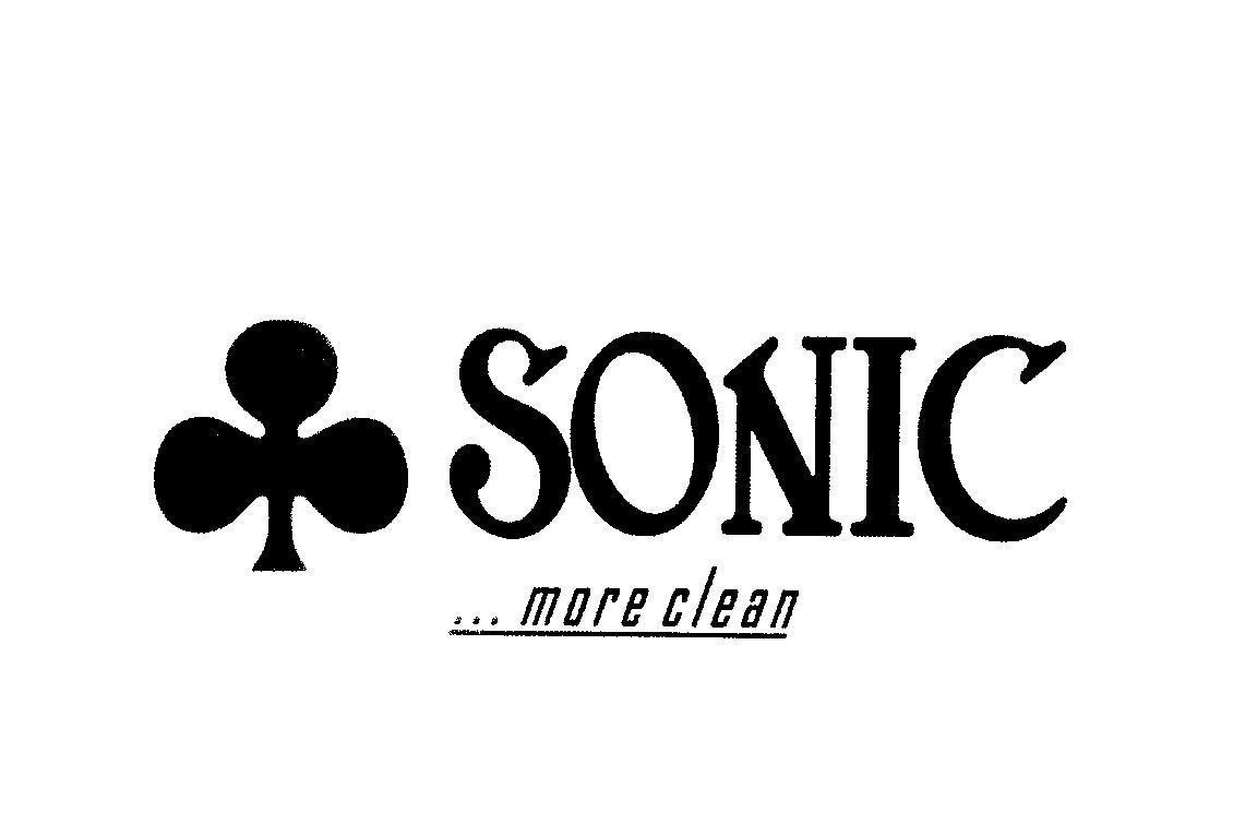 Trademark SONIC ... more clean  of Công ty TNHH công nghệ D.C, application No 4-2008-20604