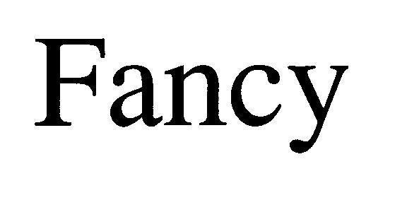 Trademark Fancy  of Công ty TNHH công nghệ D.C, application No 4-2008-20607