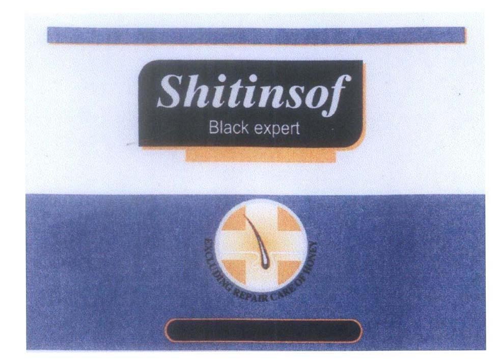 Nhãn hiệu Shitinsof Black expert EXCLUDING REPAIR CARE OF HONEY  của Công ty TNHH Hoàng Hương, số đơn 4-2008-21208