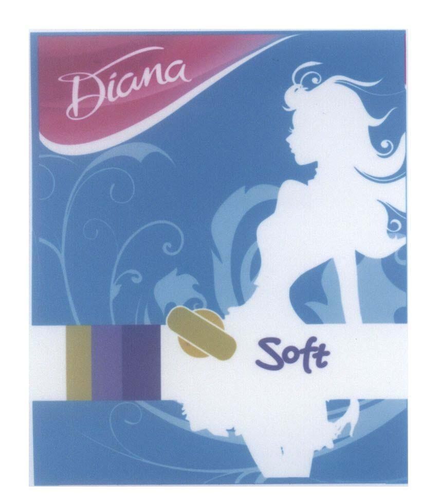 Nhãn hiệu Diana soft  của Công ty cổ phần DIANA UNICHARM, số đơn 4-2008-21231