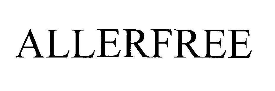 Trademark ALLERFREE ALLERFREE ALLER FREE of Société des Produits Nestlé S.A, application No 4-2008-22045