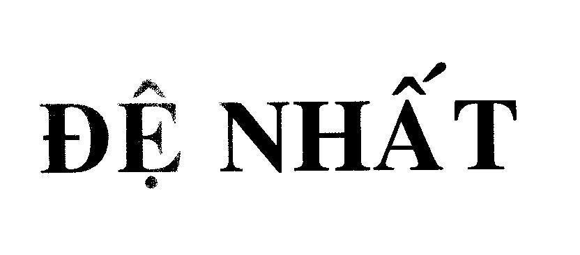 Nhãn hiệu Đệ Nhất  của Công ty cổ phần ACECOOK Việt Nam (ACECOOK VIETNAM JSC.), số đơn 4-2008-22130