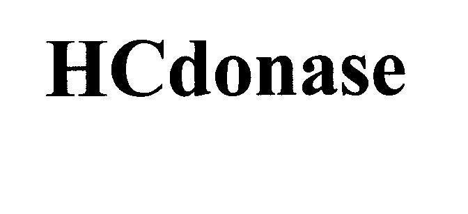 Nhãn hiệu HCdonase HCDONASE HC của KKC Corporation Co. Ltd., số đơn 4-2008-23897