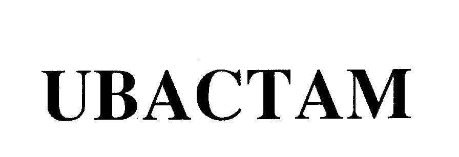Austin Pharma Specialties Co的UBACTAM UBACTAM品牌, 申请号 4-2008-24104