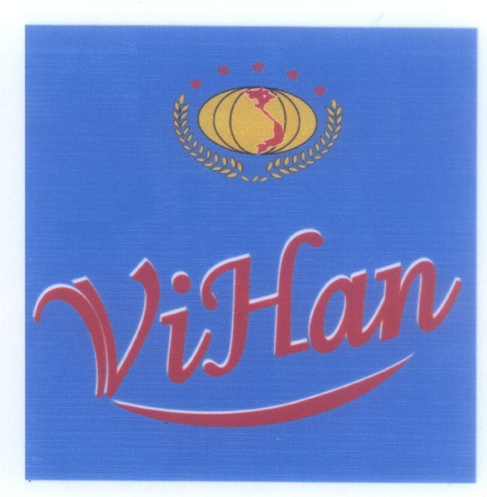 Trademark ViHan  of Công ty cổ phần bia quốc tế Sài Gòn Hà Nội, application No 4-2008-25668