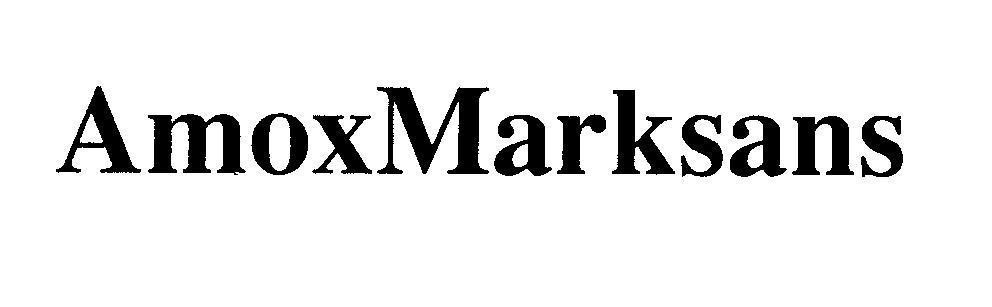 Marksans Pharma Ltd.的AmoxMarksans AMOXMARKSANS AMOX MARKSANS品牌, 申请号 4-2008-25807