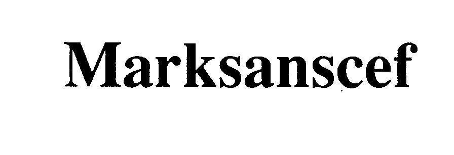 Marksans Pharma Ltd.的Marksanscef MARKSANSCEF品牌, 申请号 4-2008-25822