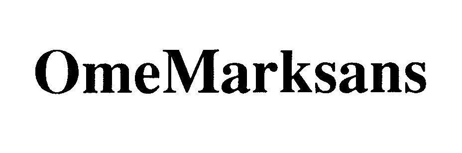 Marksans Pharma Ltd.的OmeMarksans OMEMARKSANS OME MARKSANS品牌, 申请号 4-2008-25827