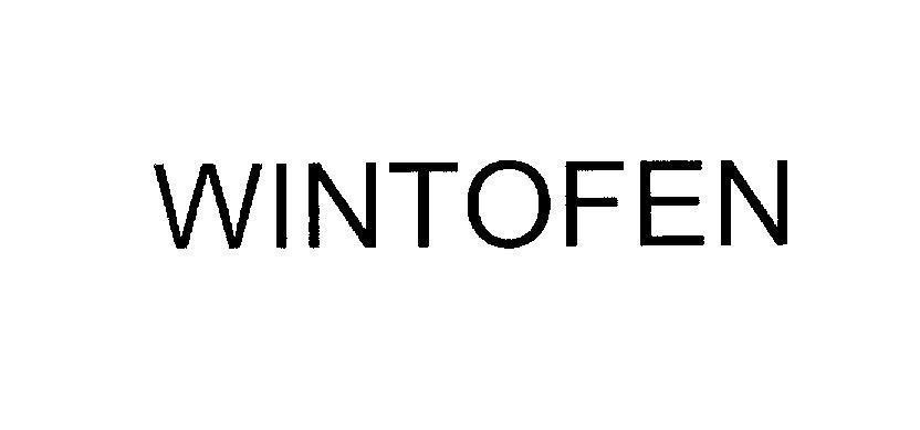 Nhãn hiệu WINTOFEN  của SRS Life Sciences Pte. Ltd., số đơn 4-2008-26111