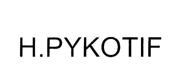 Nhãn hiệu H.PYKOTIF  của SRS Life Sciences Pte. Ltd., số đơn 4-2008-26112