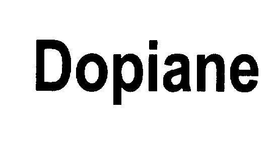 Trademark Dopiane  of Công ty cổ phần dược phẩm TV.PHARM, application No 4-2008-26907