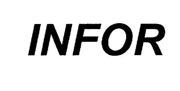 Nhãn hiệu INFOR  của Công ty cổ phần Infor Việt Nam, số đơn 4-2009-00300