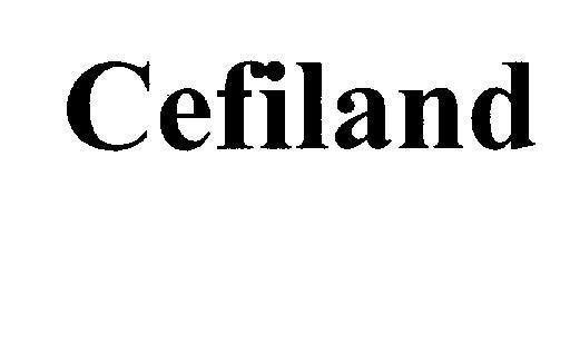 Nhãn hiệu Cefiland  của SRS Life Sciences Pte. Ltd., số đơn 4-2009-01693