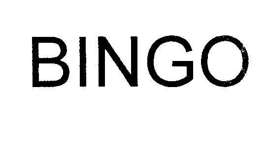 Nhãn hiệu BINGO  của Công ty cổ phần TANAPHAR, số đơn 4-2009-03717