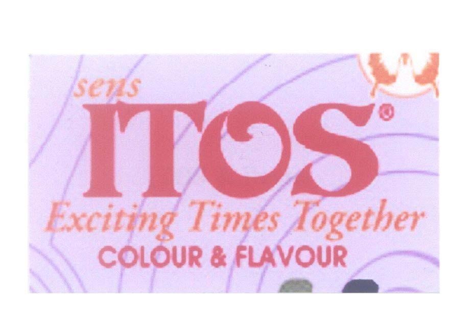 Nhãn hiệu sens ITOS Exciting Times Together COLOUR & FLAVOUR  của DKT INTERNATIONAL, INC., số đơn 4-2009-04262