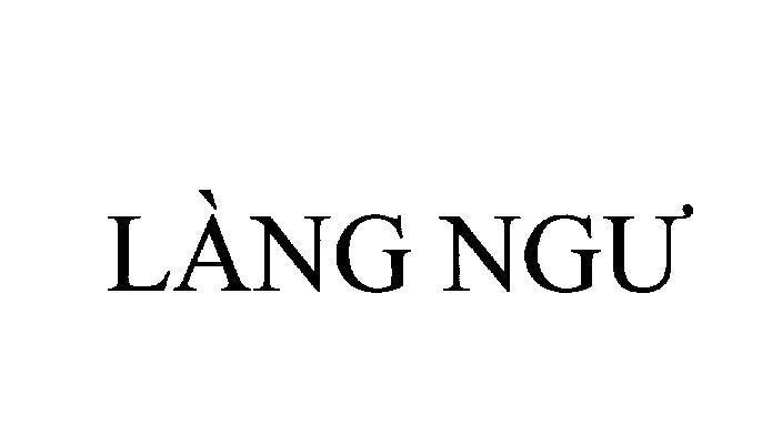 Nhãn hiệu Làng Ngư  của Công ty cổ phần ACECOOK Việt Nam (ACECOOK VIETNAM JSC), số đơn 4-2009-04934