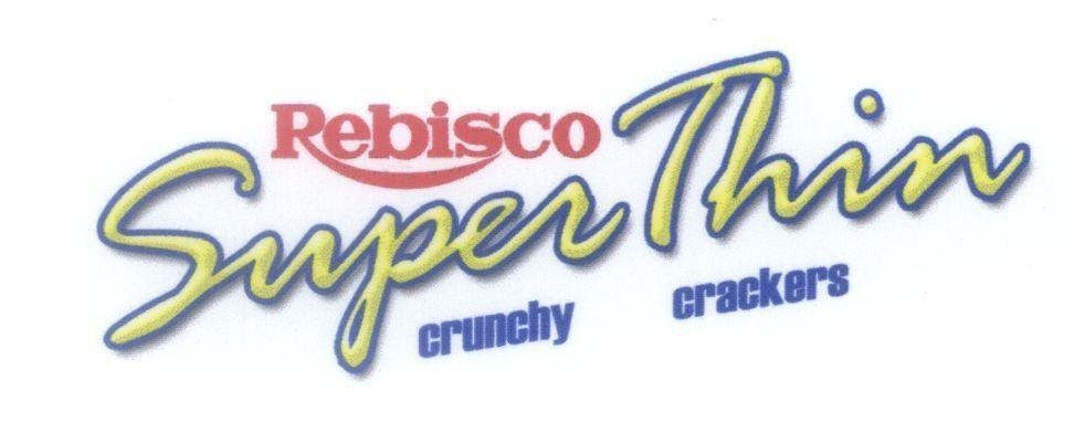 Rebisco Super Thin crunchy crackers 