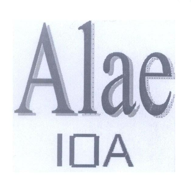 Nhãn hiệu Alae I A IOA, hình ALAE I A IOA của Công ty TNHH dịch vụ thương mại Phan Thị, số đơn 4-2009-06487