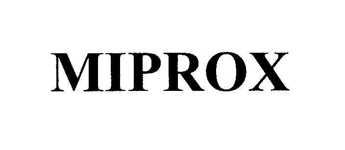 Nhãn hiệu MIPROX  của SRS Life Sciences Pte. Ltd., số đơn 4-2009-08043