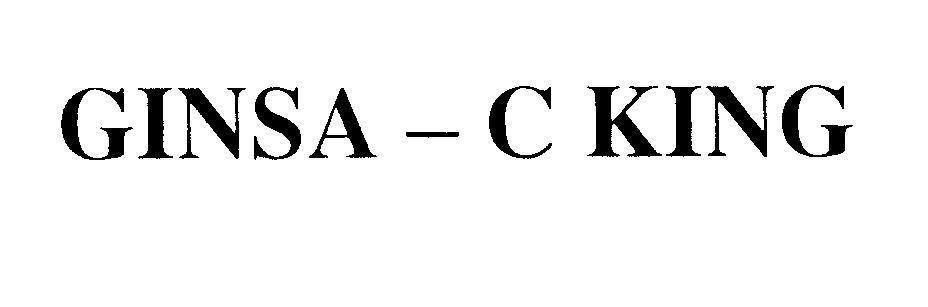 GINSA - C KING 