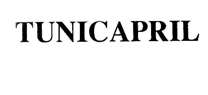 Trademark TUNICAPRIL TUNICAPRIL of Plethico Pharmaceuticals Limited, application No 4-2009-09275