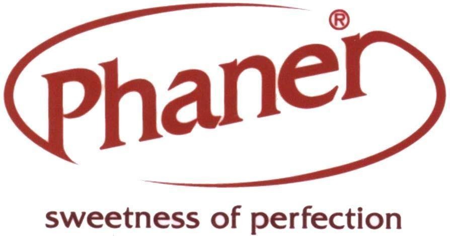 Nhãn hiệu Phaner sweetness of perfection  của Công ty TNHH chế biến thực phẩm & bánh kẹo Phạm Nguyên, số đơn 4-2009-09563