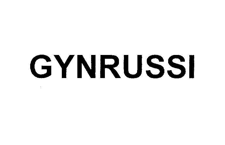 Nhãn hiệu GYNRUSSI GYNRUSSI của Đoàn Quốc Anh, số đơn 4-2009-11121