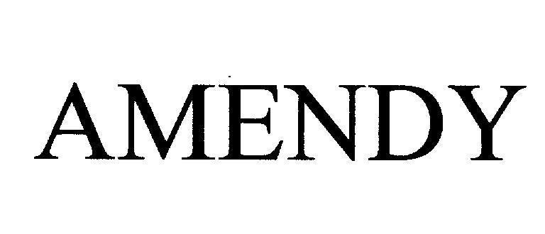 Nhãn hiệu AMENDY  của Công ty cổ phần hoá dược phẩm Mekophar, số đơn 4-2009-11710