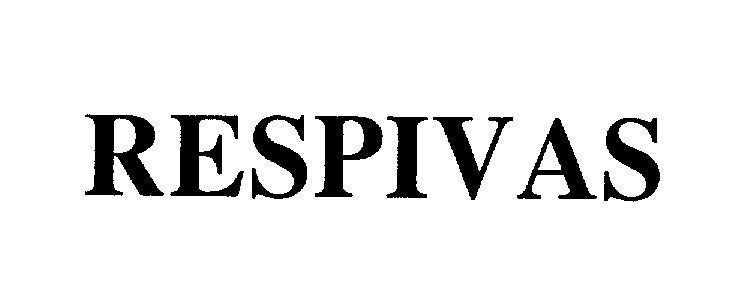 AUSTIN PHARMA SPECIALTIES CO的RESPIVAS 品牌, 申请号 4-2009-12570